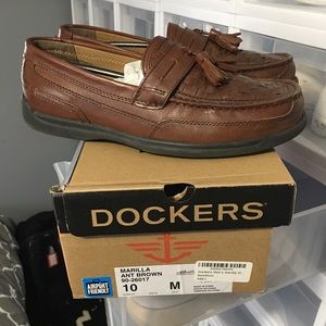 Dockers Loafers Brown Used Sz 10